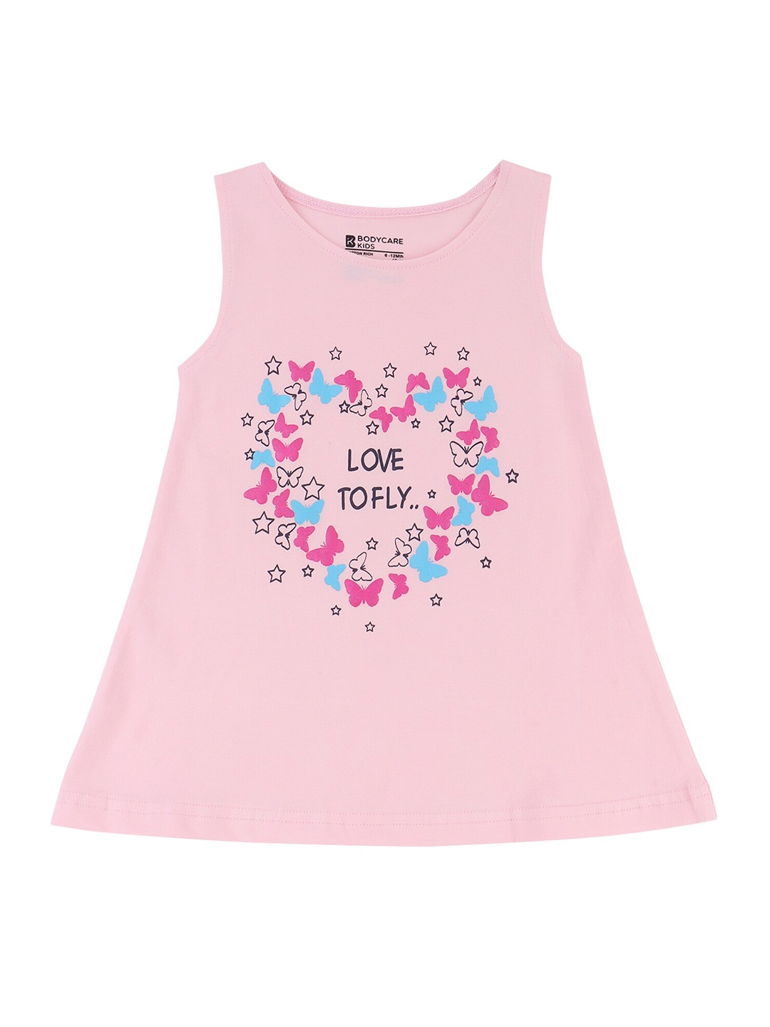 

Bodycare Pink A-Line Dress