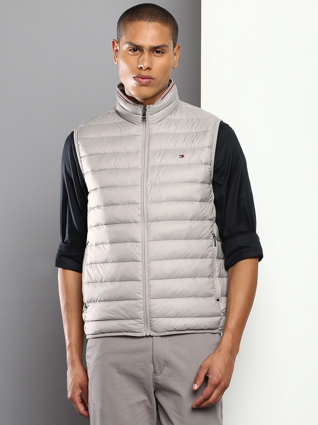 

Tommy Hilfiger Men Puffer Jacket, Grey