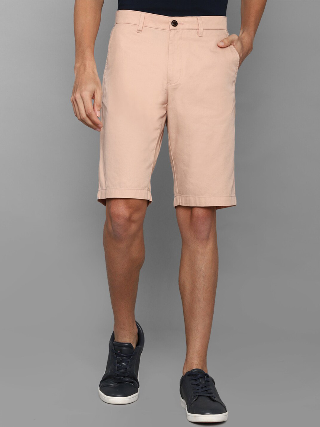 

Allen Solly Men Beige Slim Fit Shorts