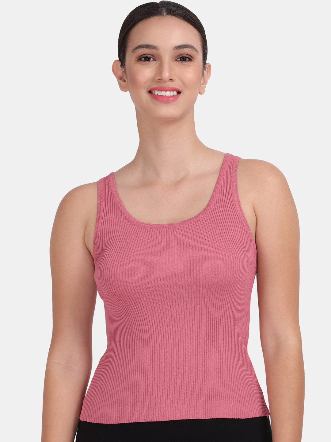 

Amour Secret Women Red Solid Stretchable Camisole