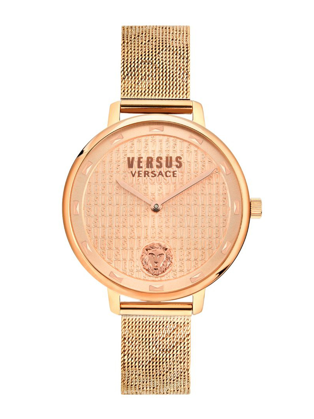 

Versus Women Rose Gold-Toned Brass Dial & Stainless Steel Bracelet Style Watch-VSP1S1620