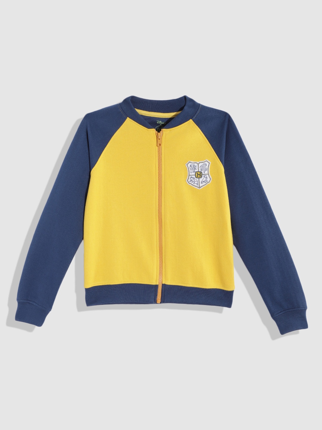 

YK Warner Bros Boys Yellow Solid Sweatshirt