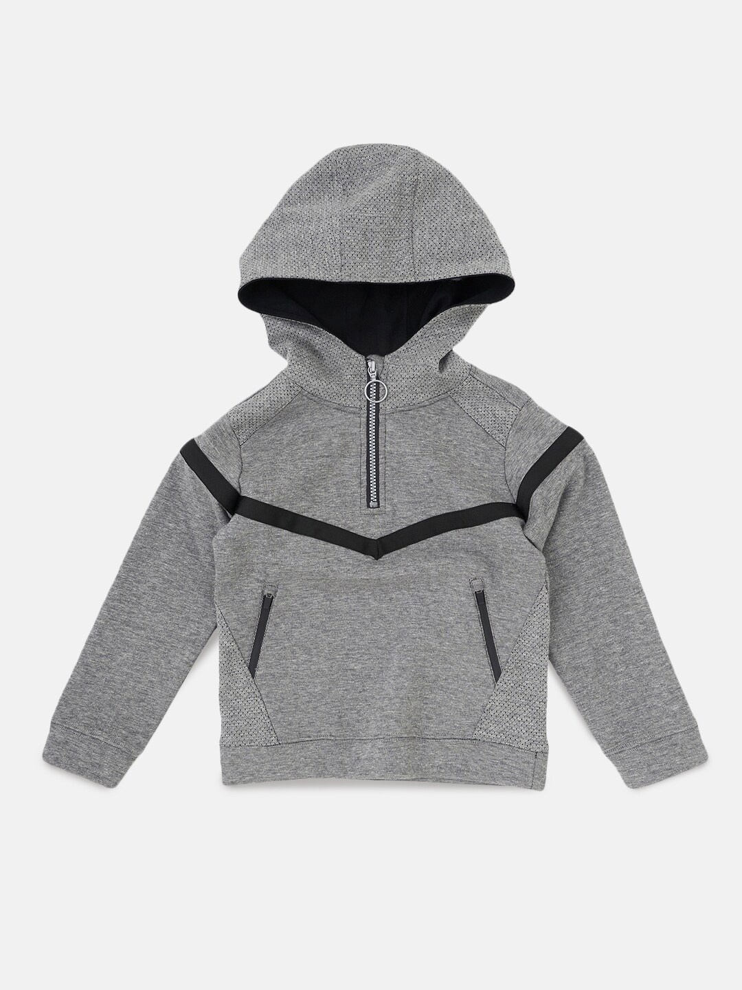 

Angel & Rocket Boys Grey Hooded Sweatshirt