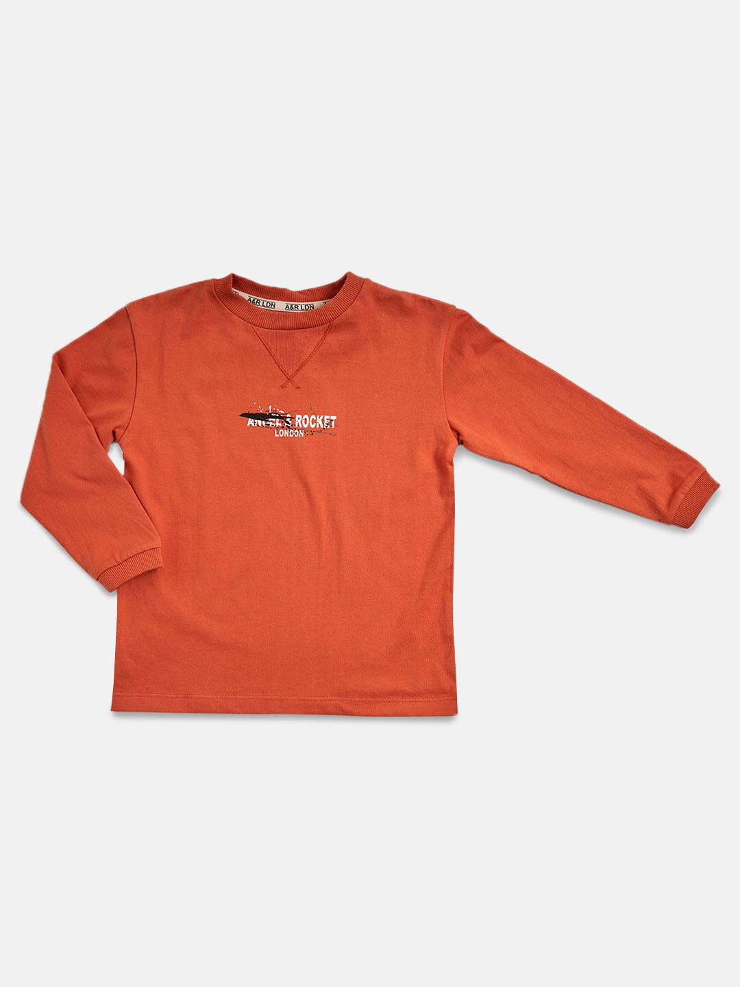 

Angel & Rocket Boys Rust pullover Sweatshirt
