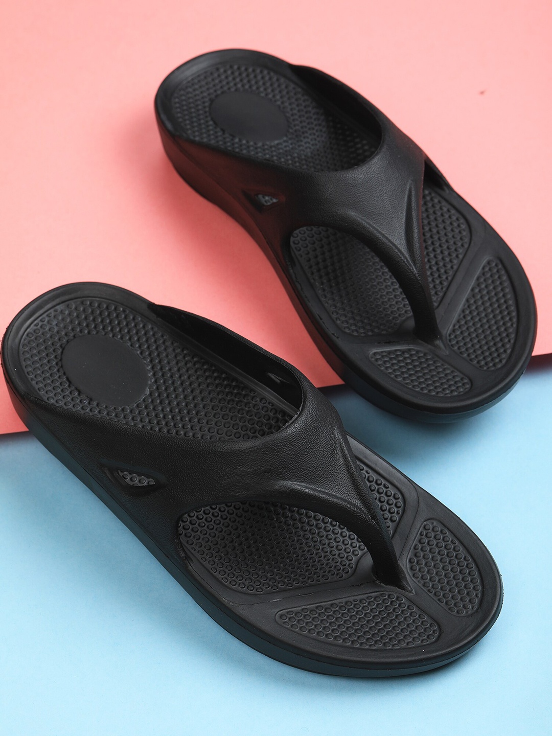 

BOOTCO Women Black Flats
