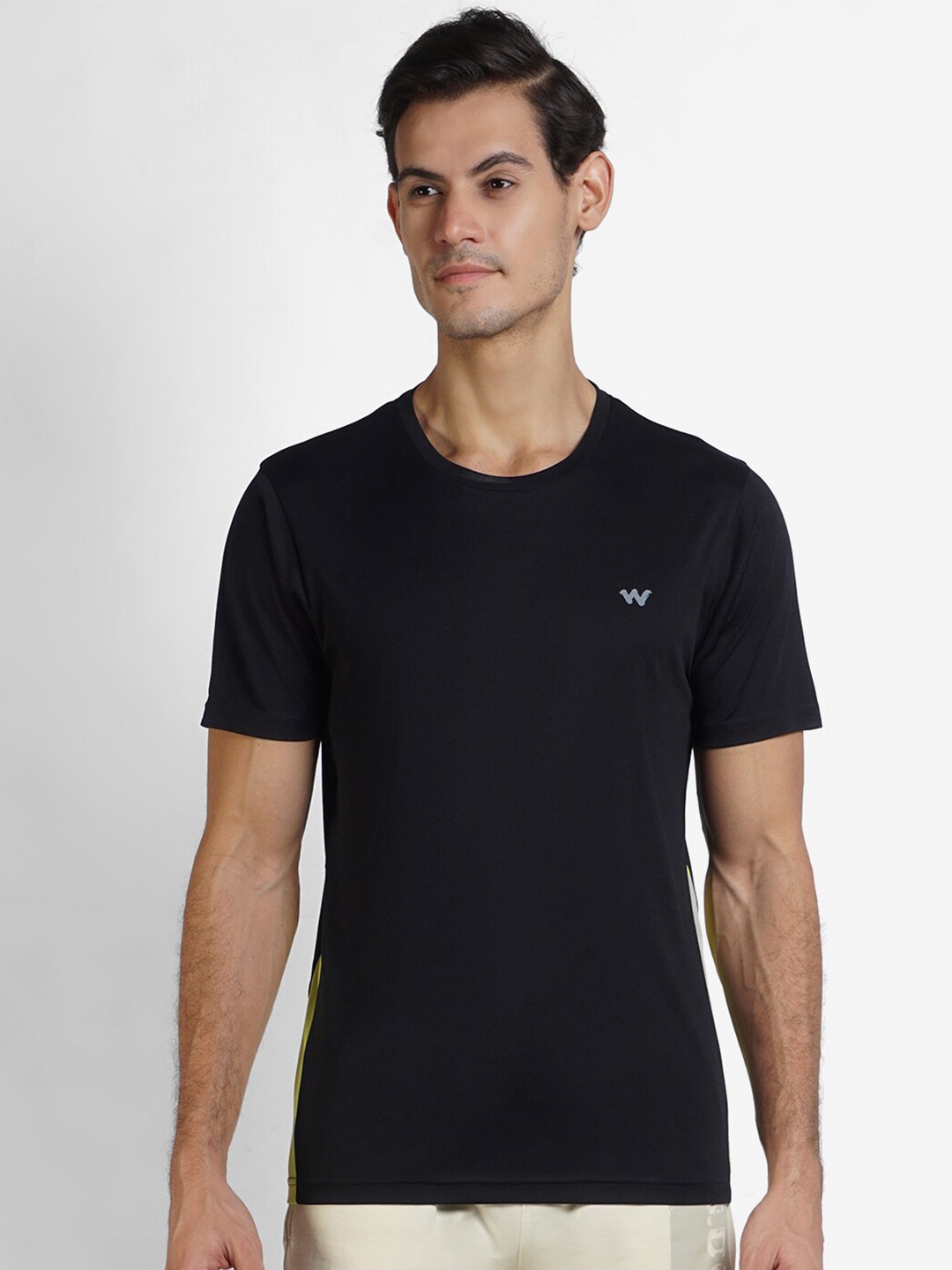 

Wildcraft Men Black T-shirt