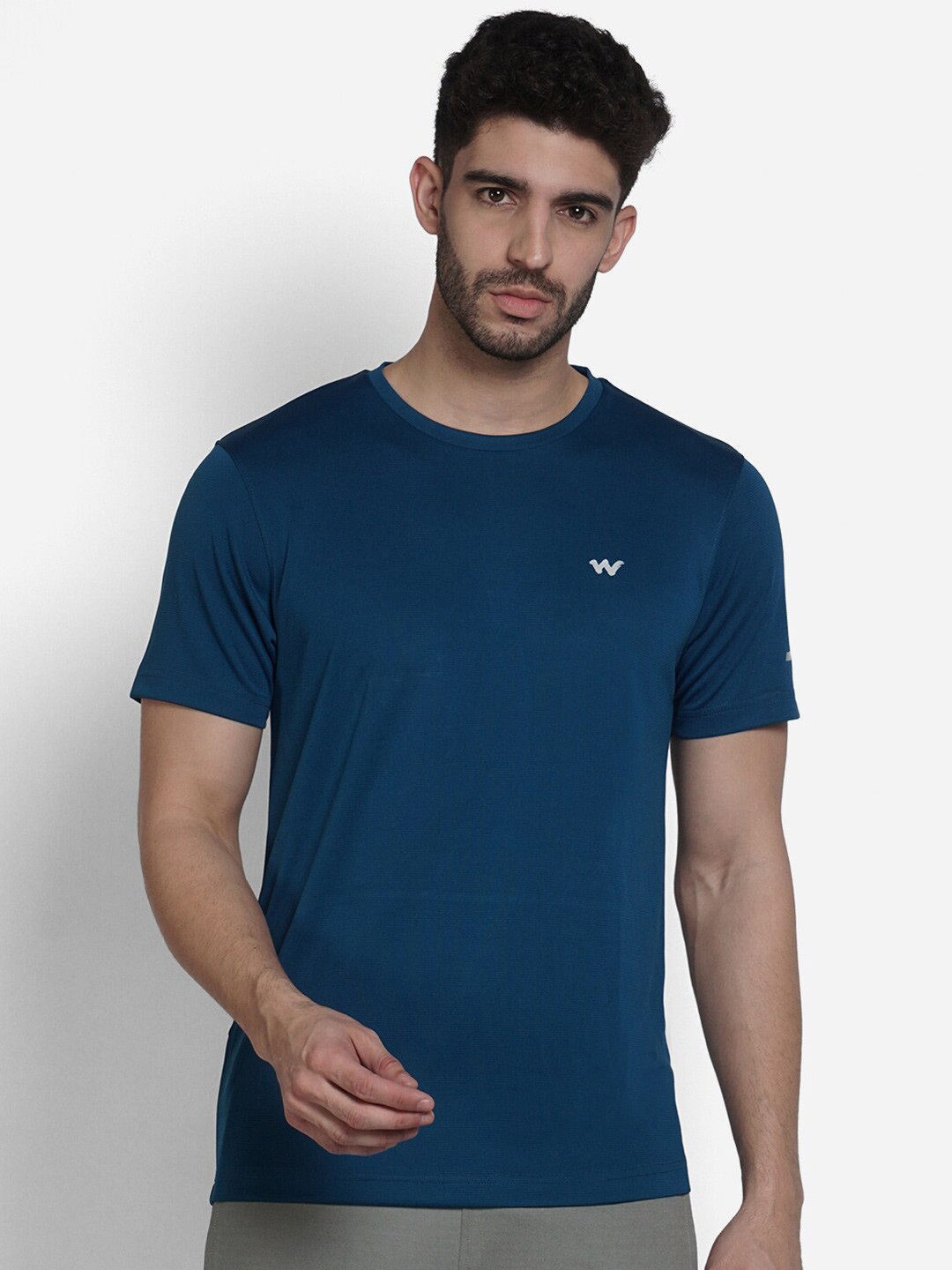 

Wildcraft Men Blue T-shirt
