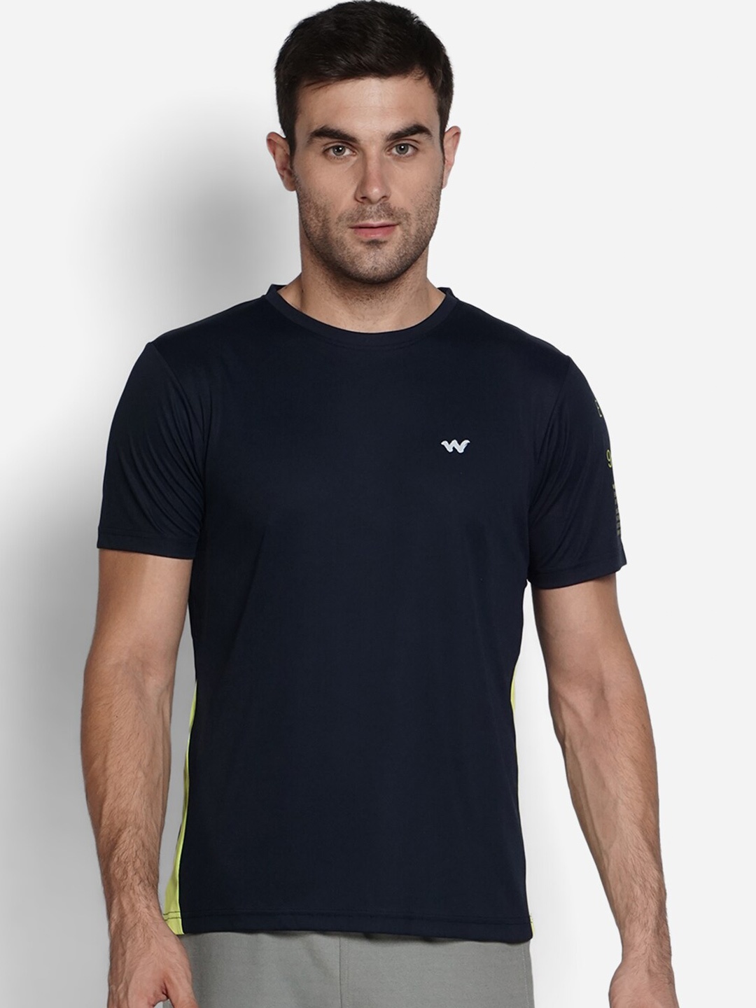 

Wildcraft Men Navy Blue T-shirt