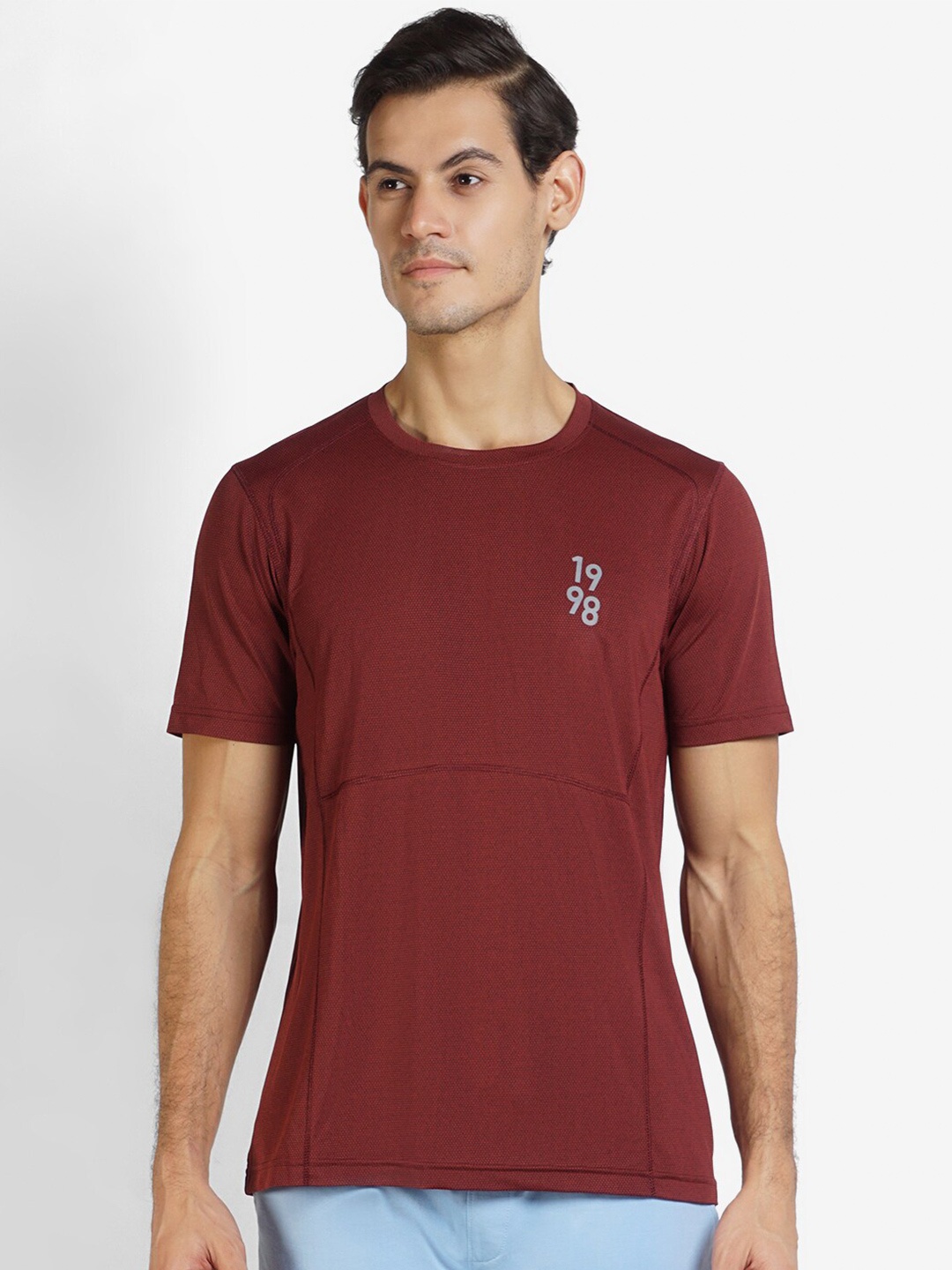 

Wildcraft Men Maroon T-shirt