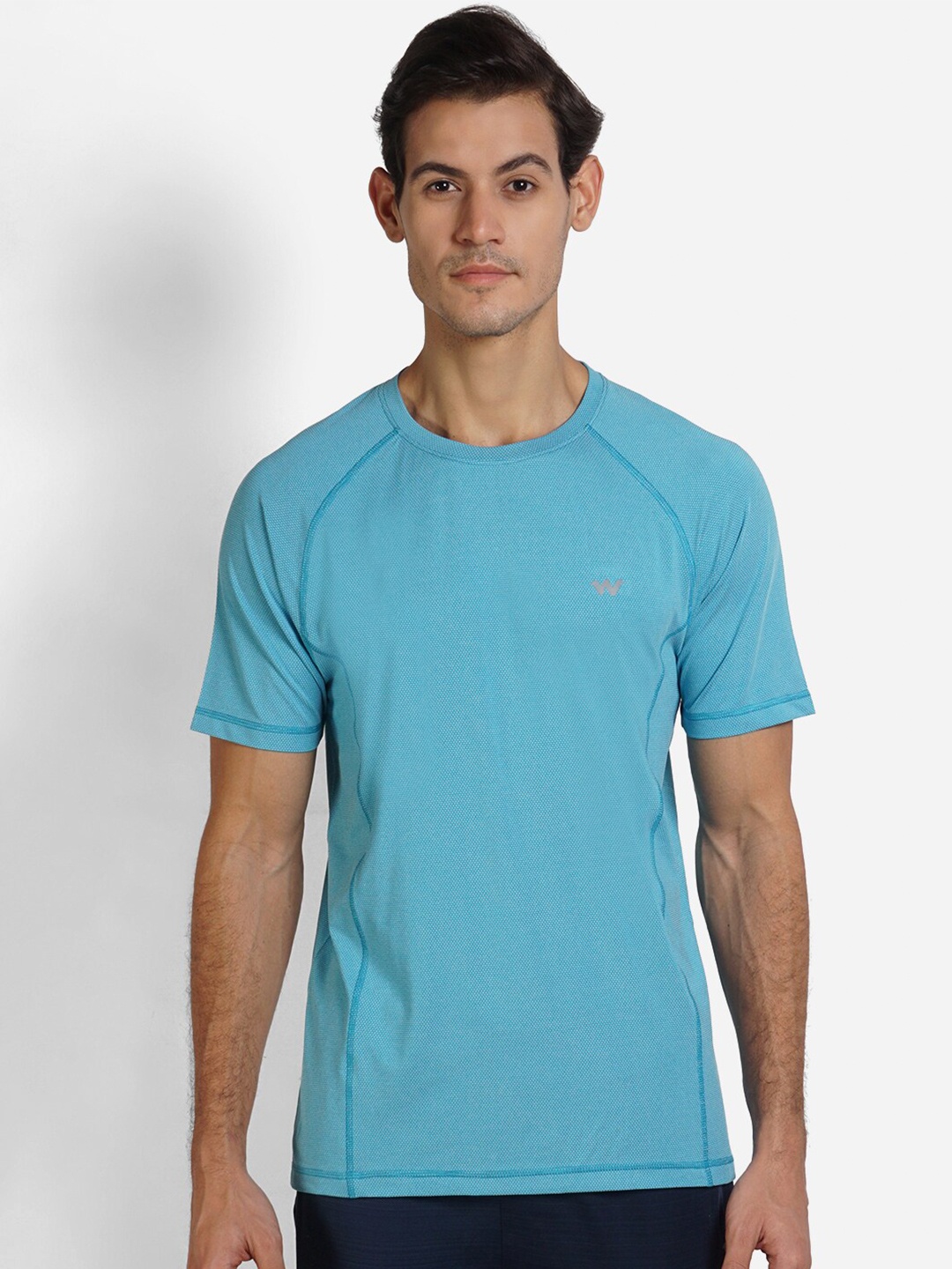 

Wildcraft Men Blue T-shirt