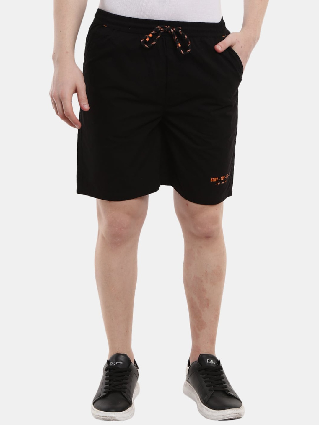 

V-Mart Men Black Shorts
