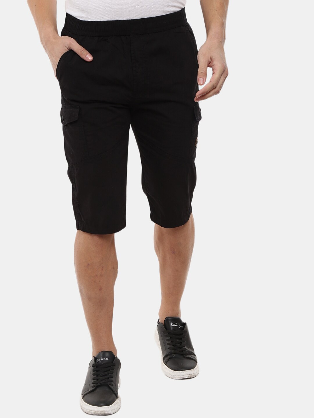 

V-Mart Men Black Outdoor Shorts