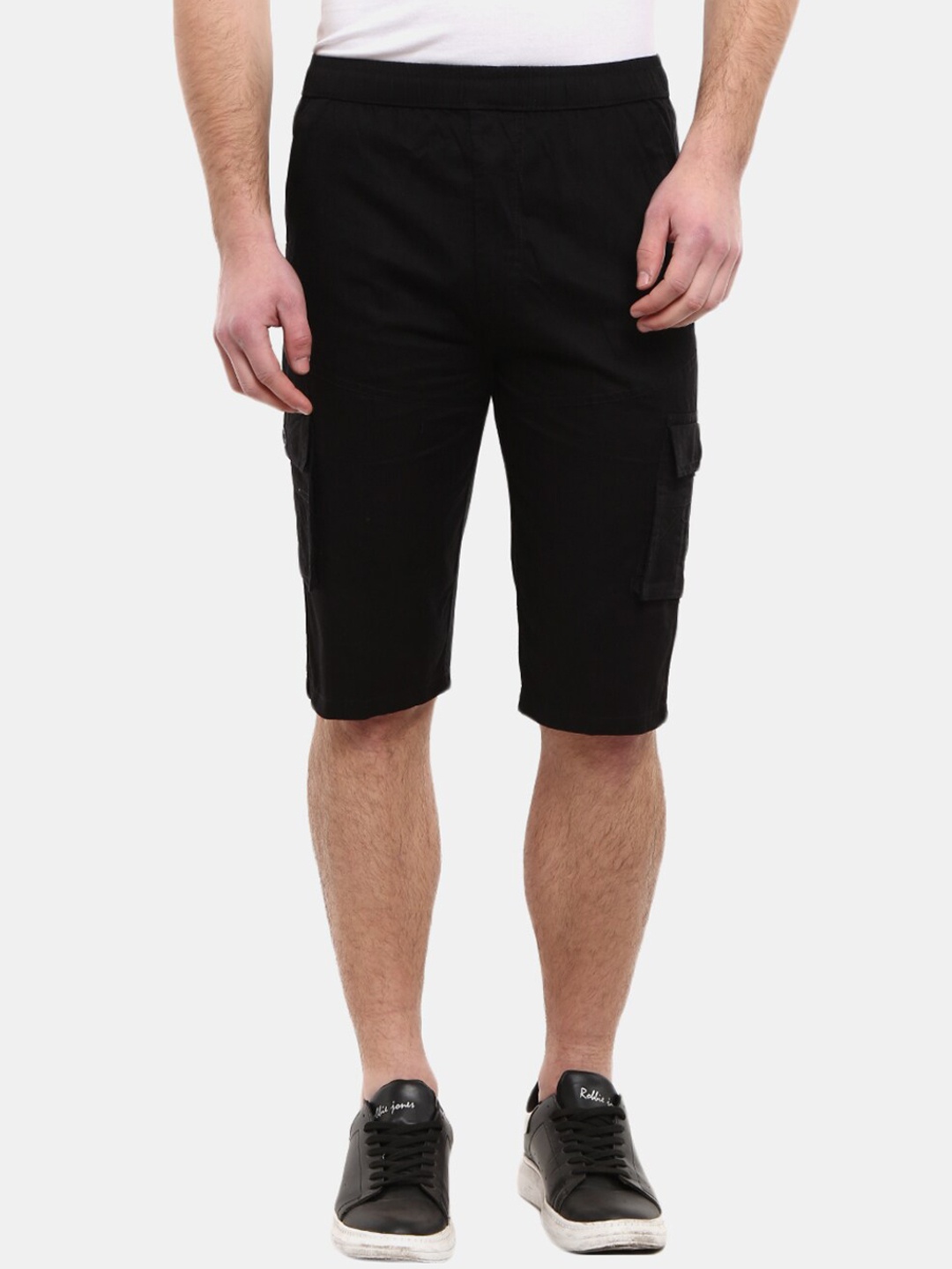 

V-Mart Men Black Outdoor Sports Shorts