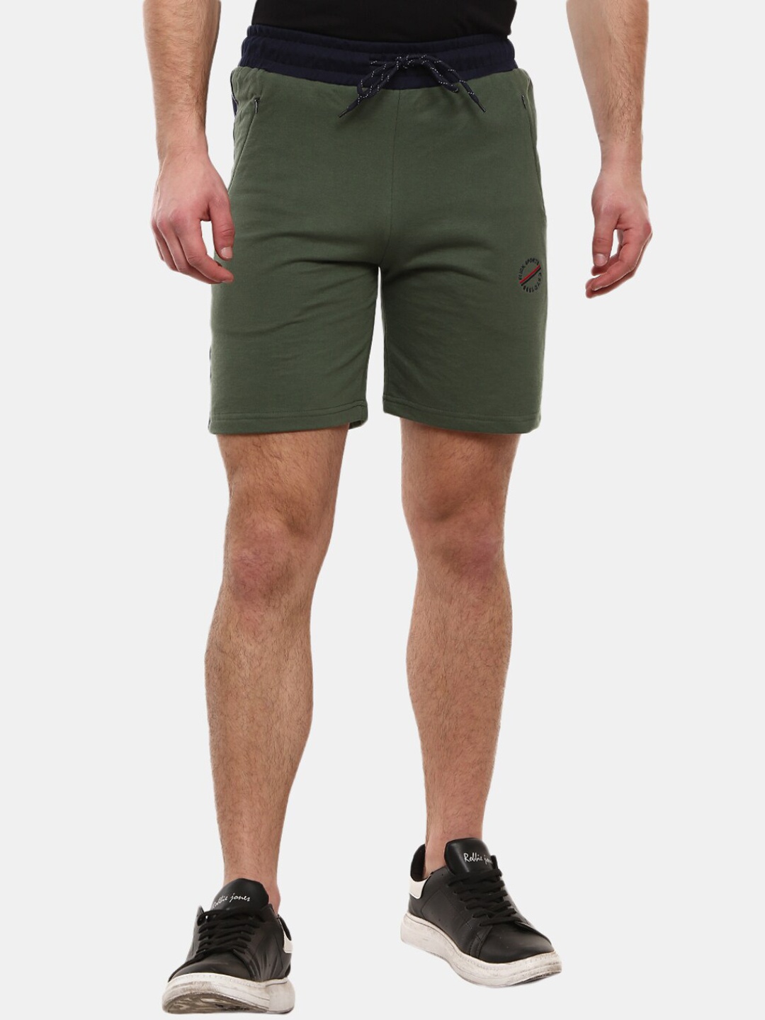 

V-Mart Men Olive Green Outdoor Sports Shorts