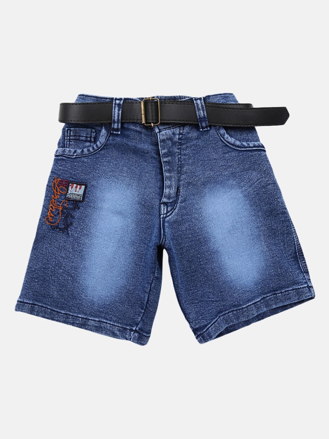 

V-Mart Boys Blue Washed Outdoor Denim Shorts