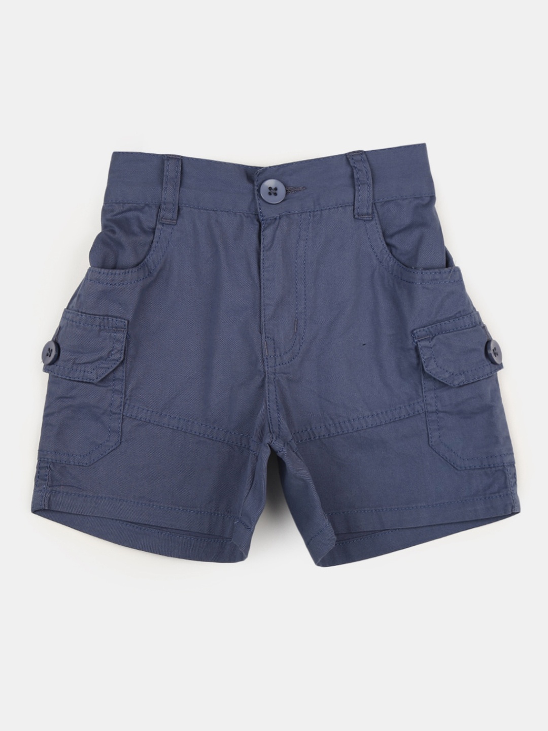 

V-Mart Boys Blue Twill Shorts
