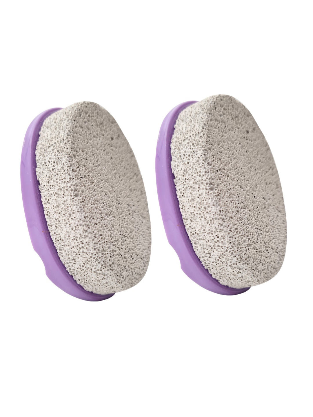 

MAJESTIQUE Easy Grip Pumice Stone for Foot Care - Grey
