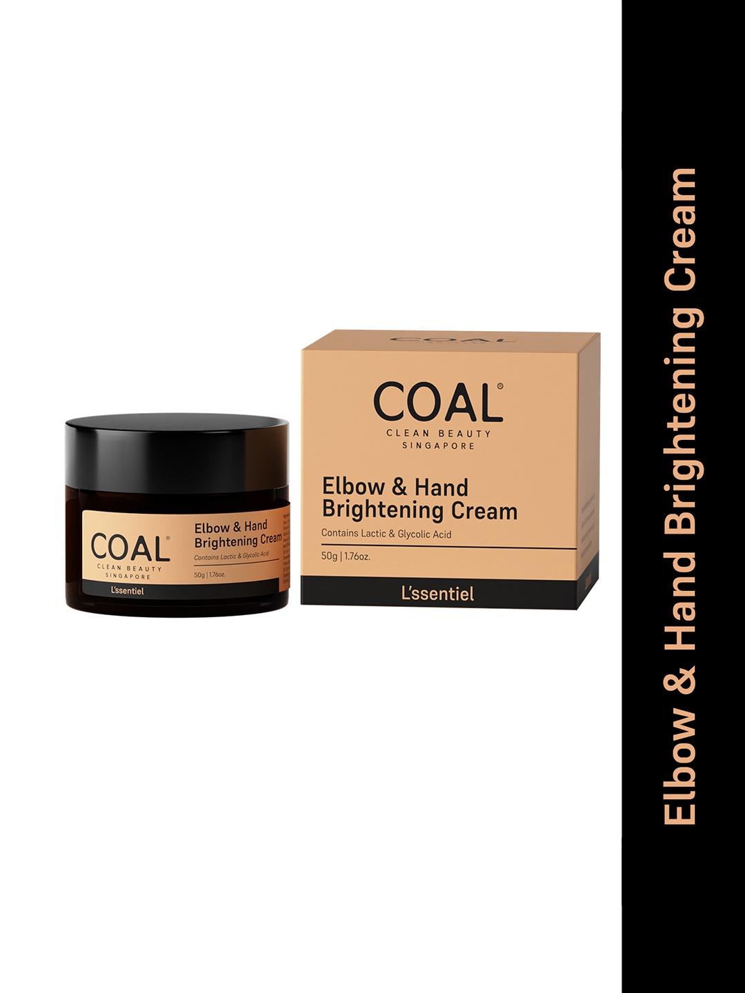 

COAL Clean Beauty Elbow & Hand Brightening Gel Cream, Na