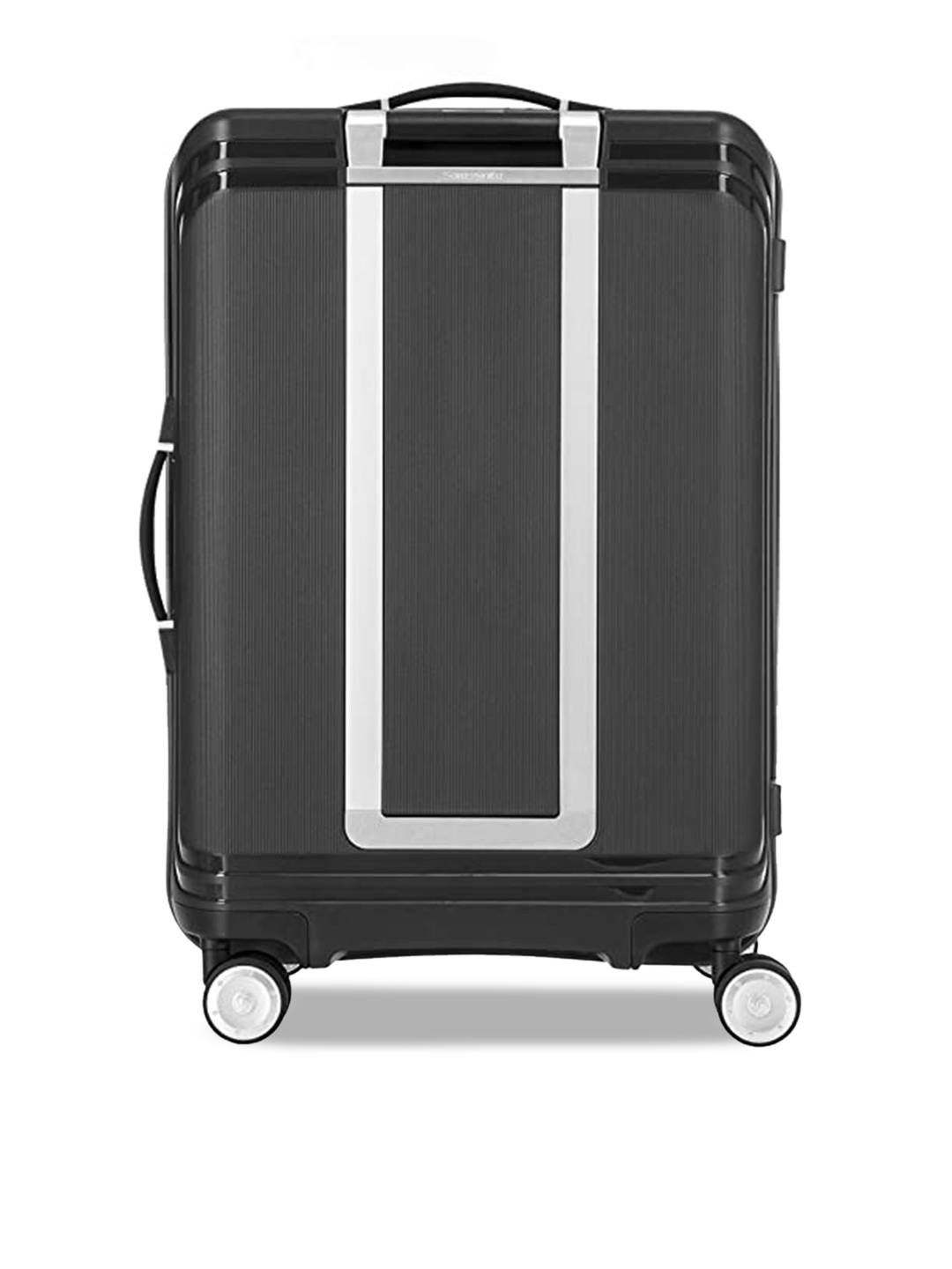 

Samsonite Black Solid Hard-Sided Cabin Trolley Bag