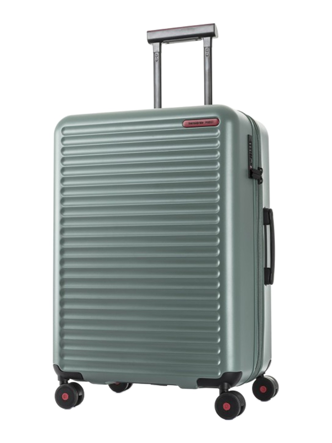 

Samsonite TOIIS C Hard-Sided Medium Trolley Bag, Green