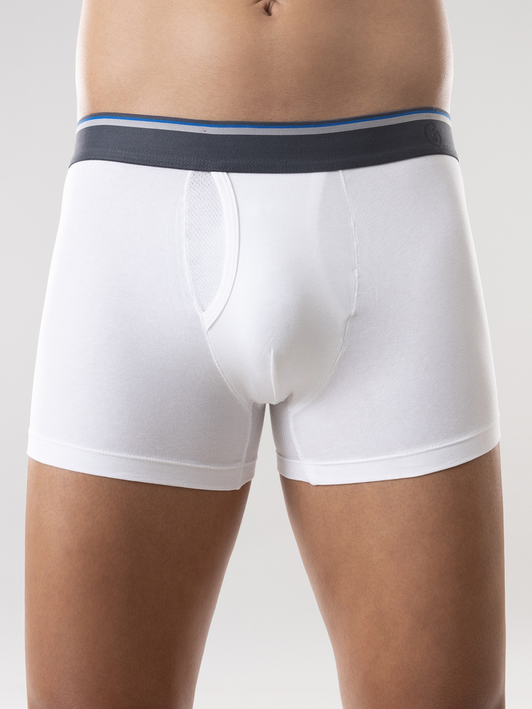 

Gloot Men Breathable Cool Mesh Zones & Anti Odor Trunk GLUCTOETR0, White