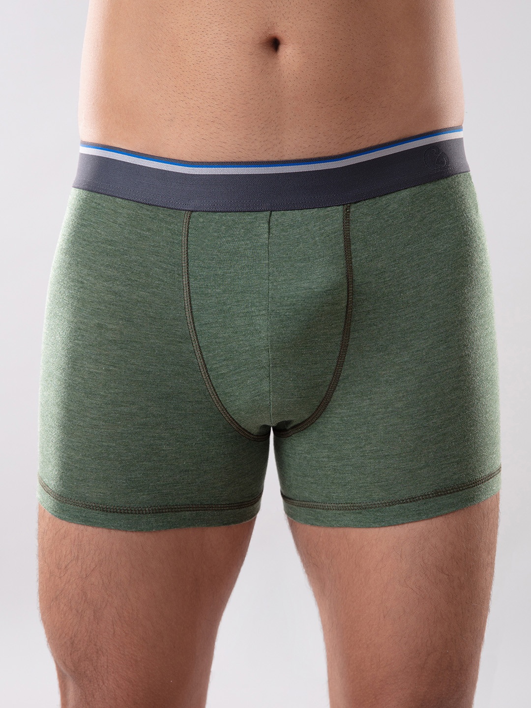 

Gloot Men Olive Green Solid Short Trunks with Anti Odor and SAC Tech- GLUTLOETR01