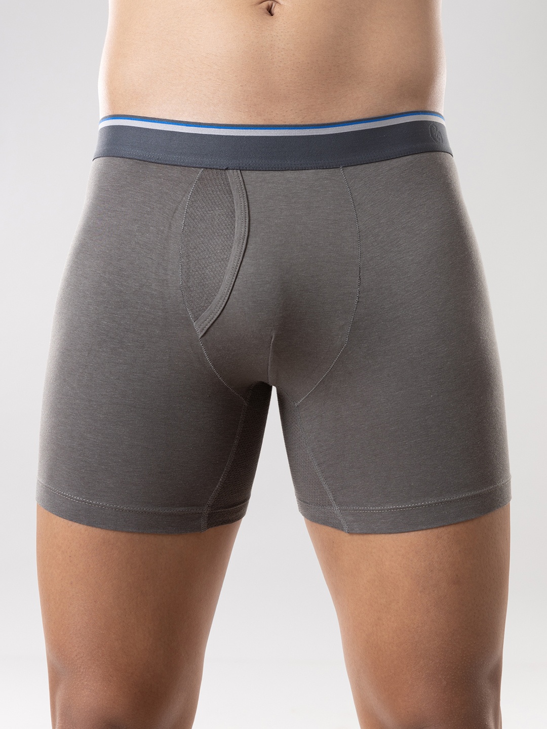 

Gloot Men Trunk with Anti odor Cooling Off Mesh with Elastic Waistband, Grey