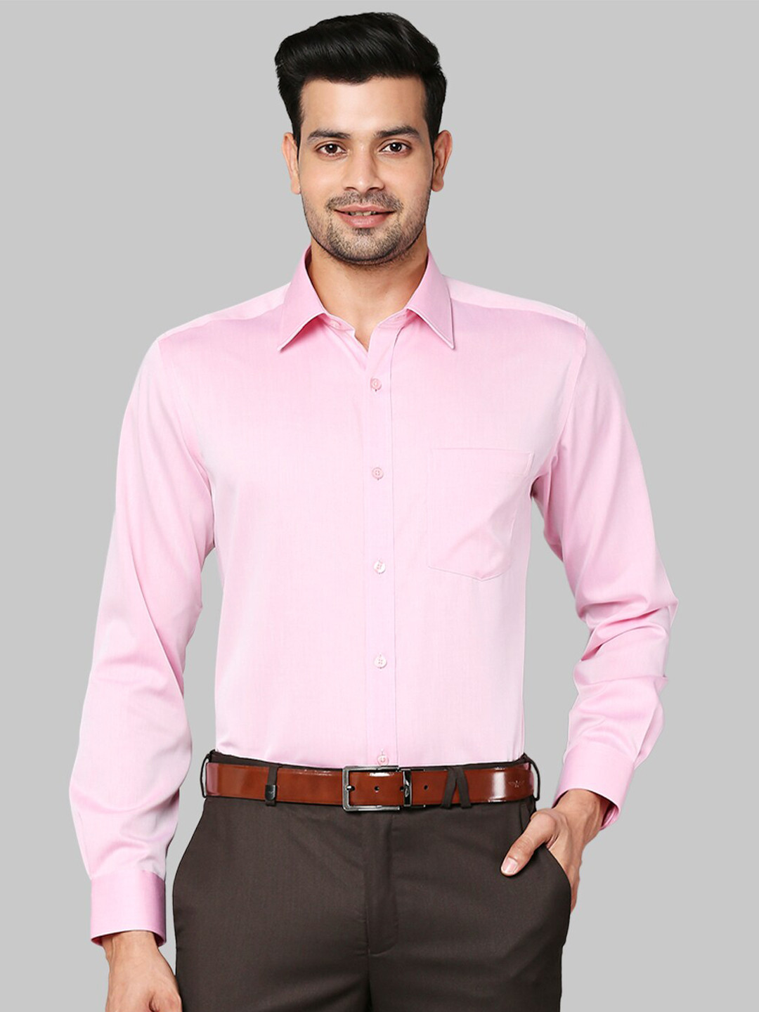 

Park Avenue Men Red Formal Shirt