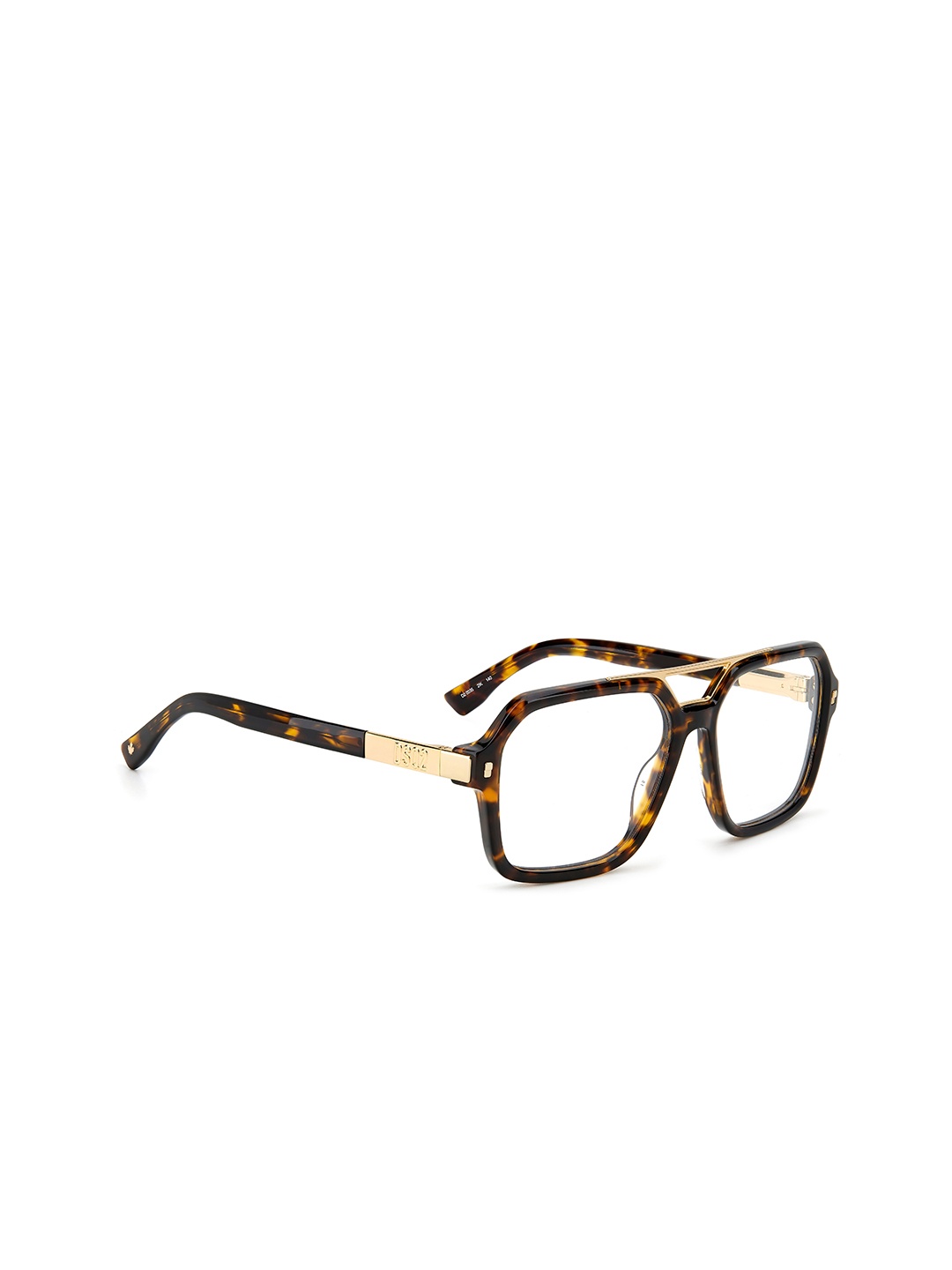 

Dsquared2 Men Brown Full Rim Rectangle Frames