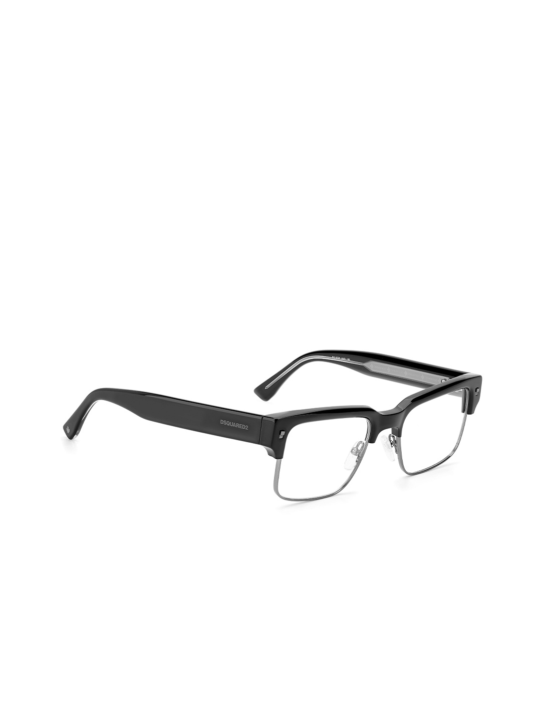 

Dsquared2 Men Black Half Rim Rectangle Frames