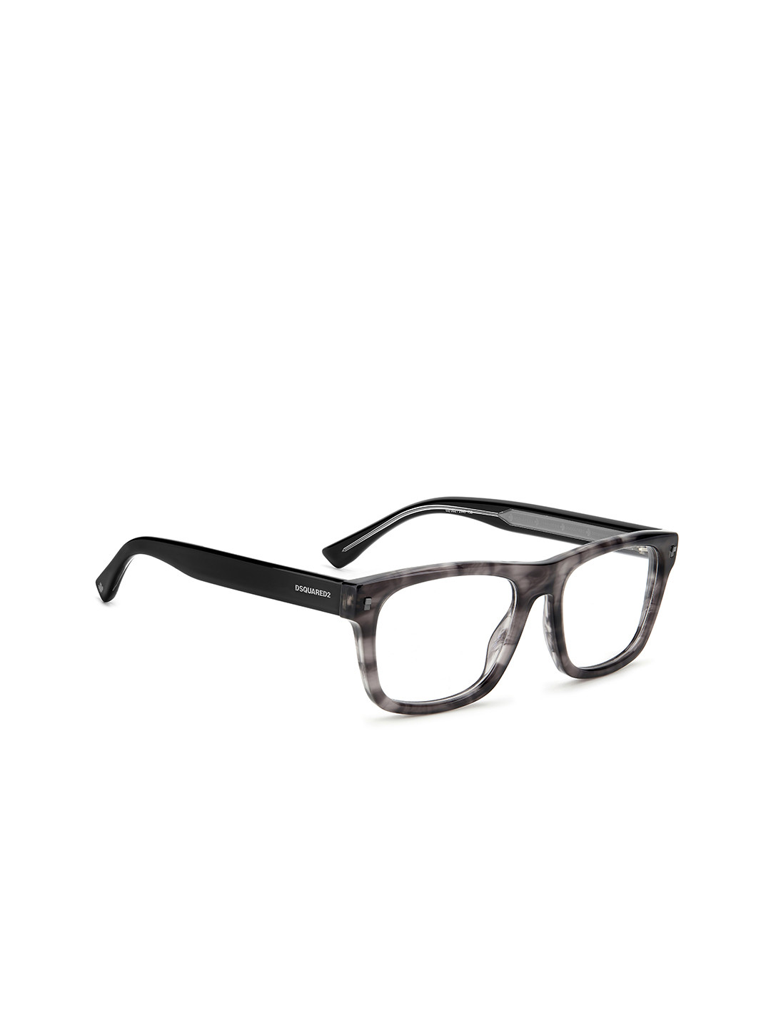 

Dsquared2 Men Black & Grey Full Rim Square Frames