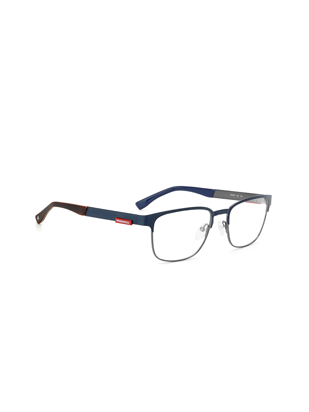 

Dsquared2 Men Black & Blue Full Rim Rectangle Frames 105932H2T5419