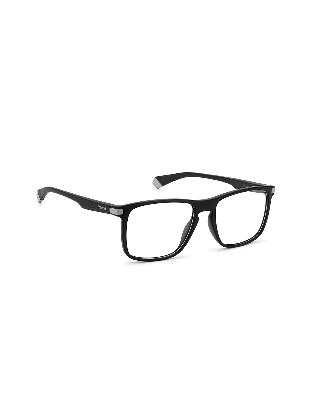 

Polaroid Men Black & Grey Full Rim Rectangle Frames