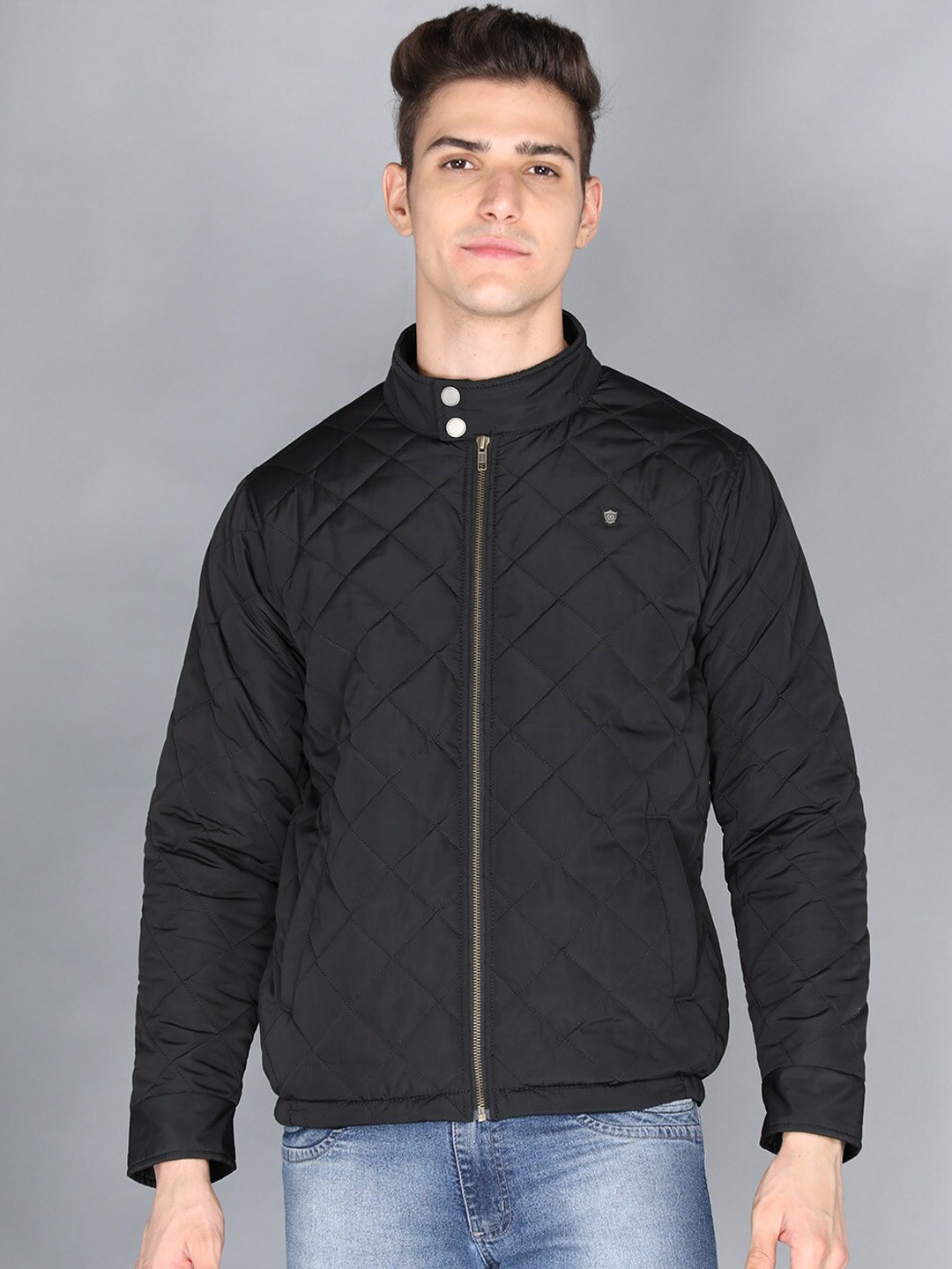 

PROTEX Men Black Outdoor Quilted Jacket