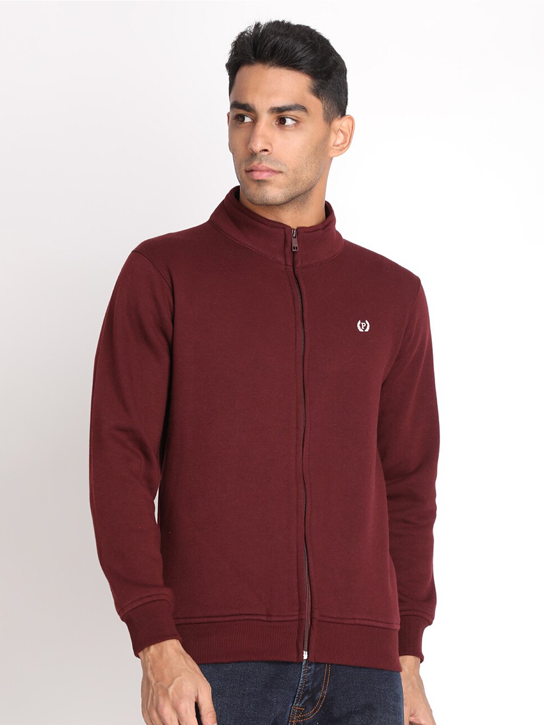 

PROTEX Men Maroon Sweatshirt