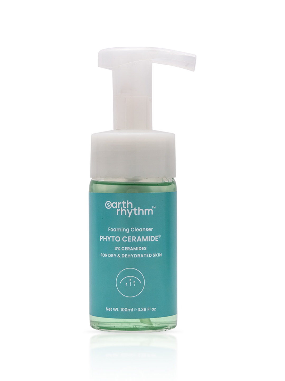 

Earth Rhythm Phyto Ceramide Foaming Cleanser - 100 ml, Blue