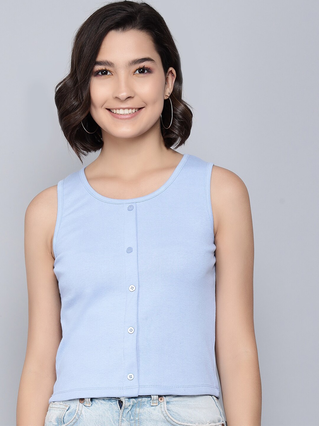 

Q-rious Women Blue Top