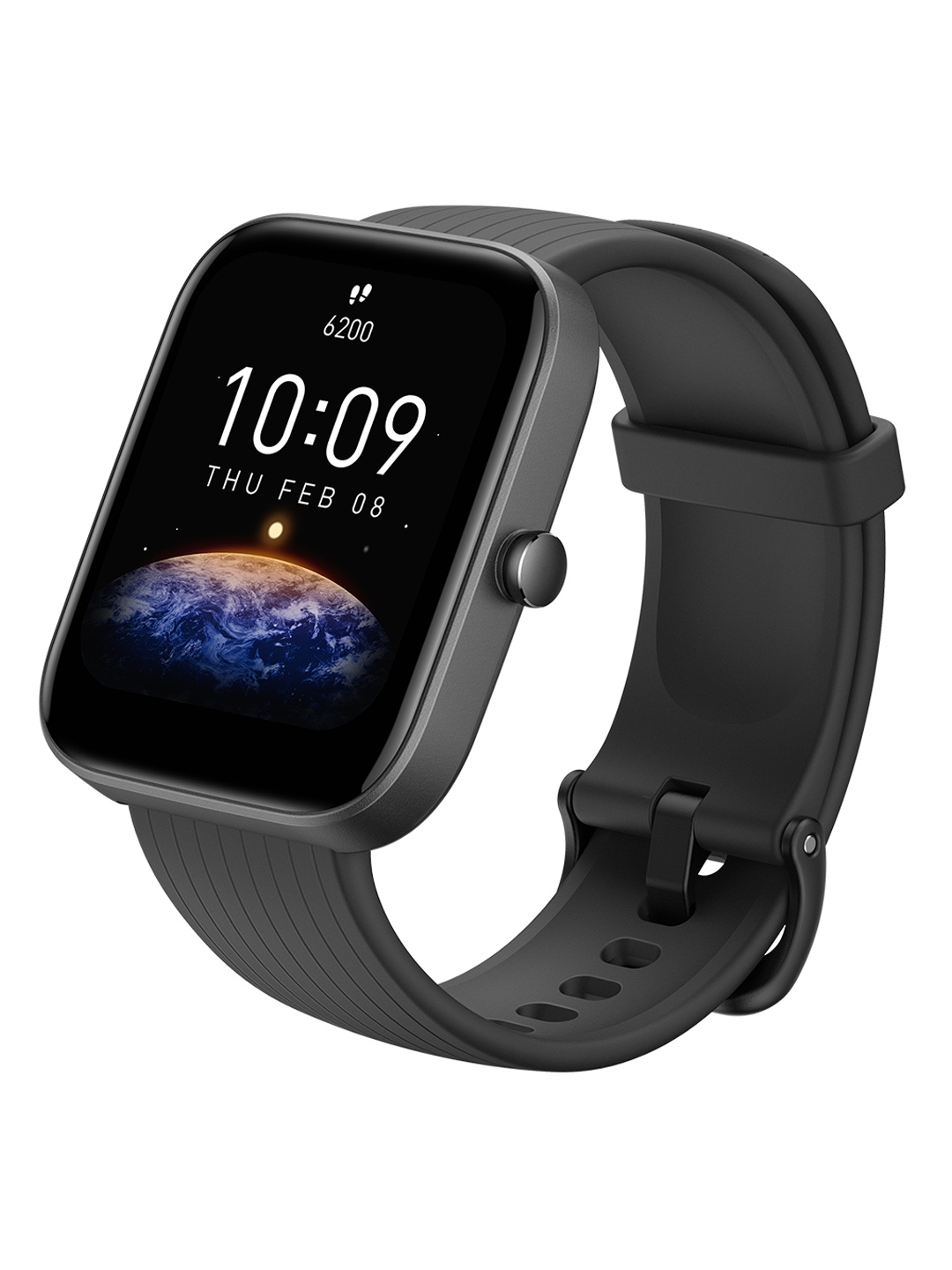 

Amazfit Black Bip 3 Pro Smart Watch with Color Display A2171