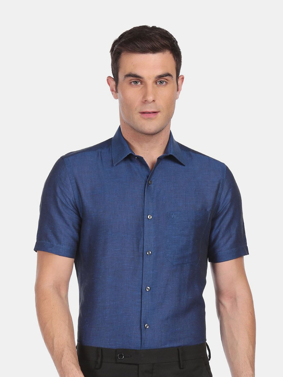 

Arrow Men Blue Casual Shirt