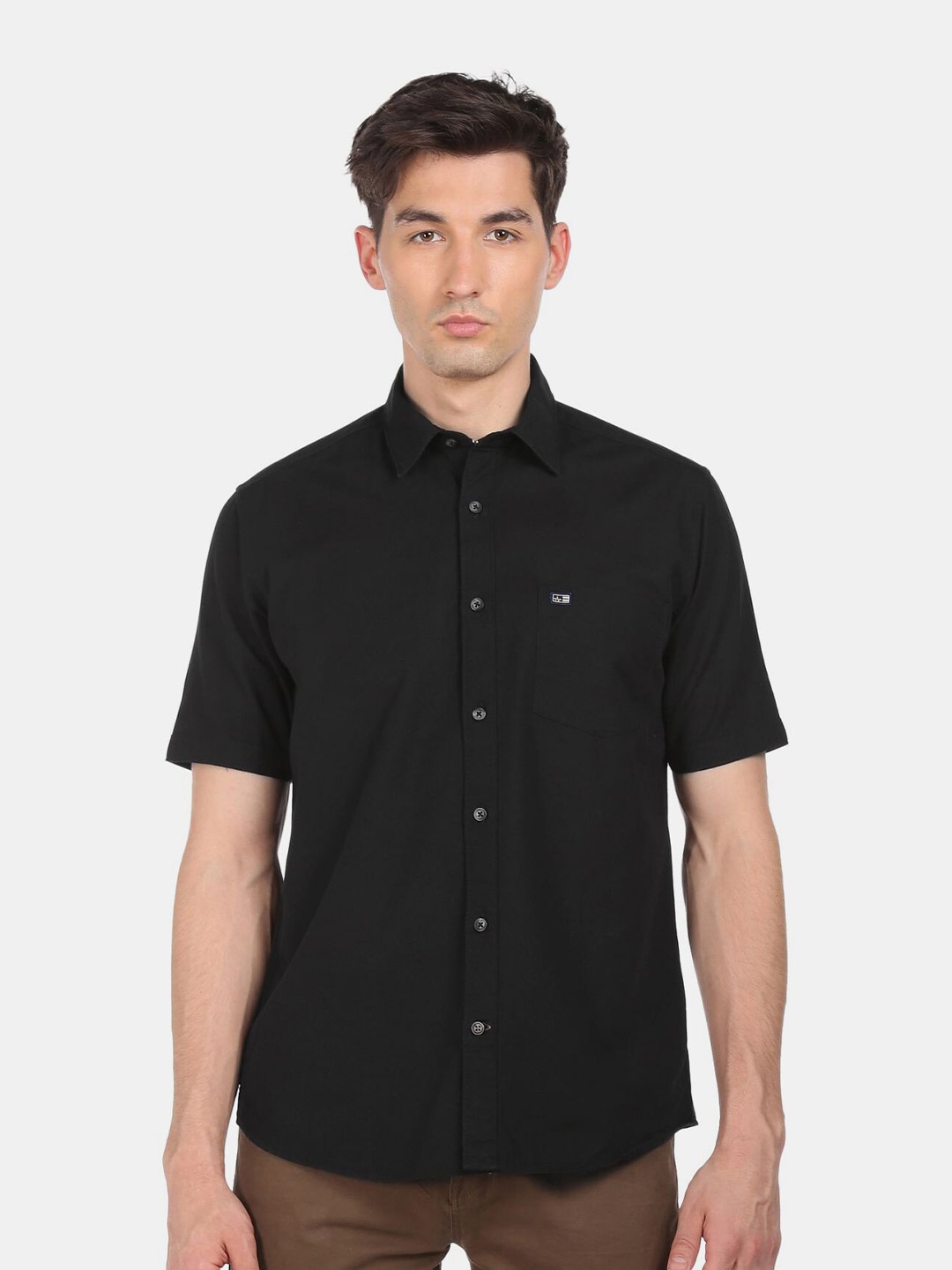 

Arrow Sport Men Black Casual Shirt