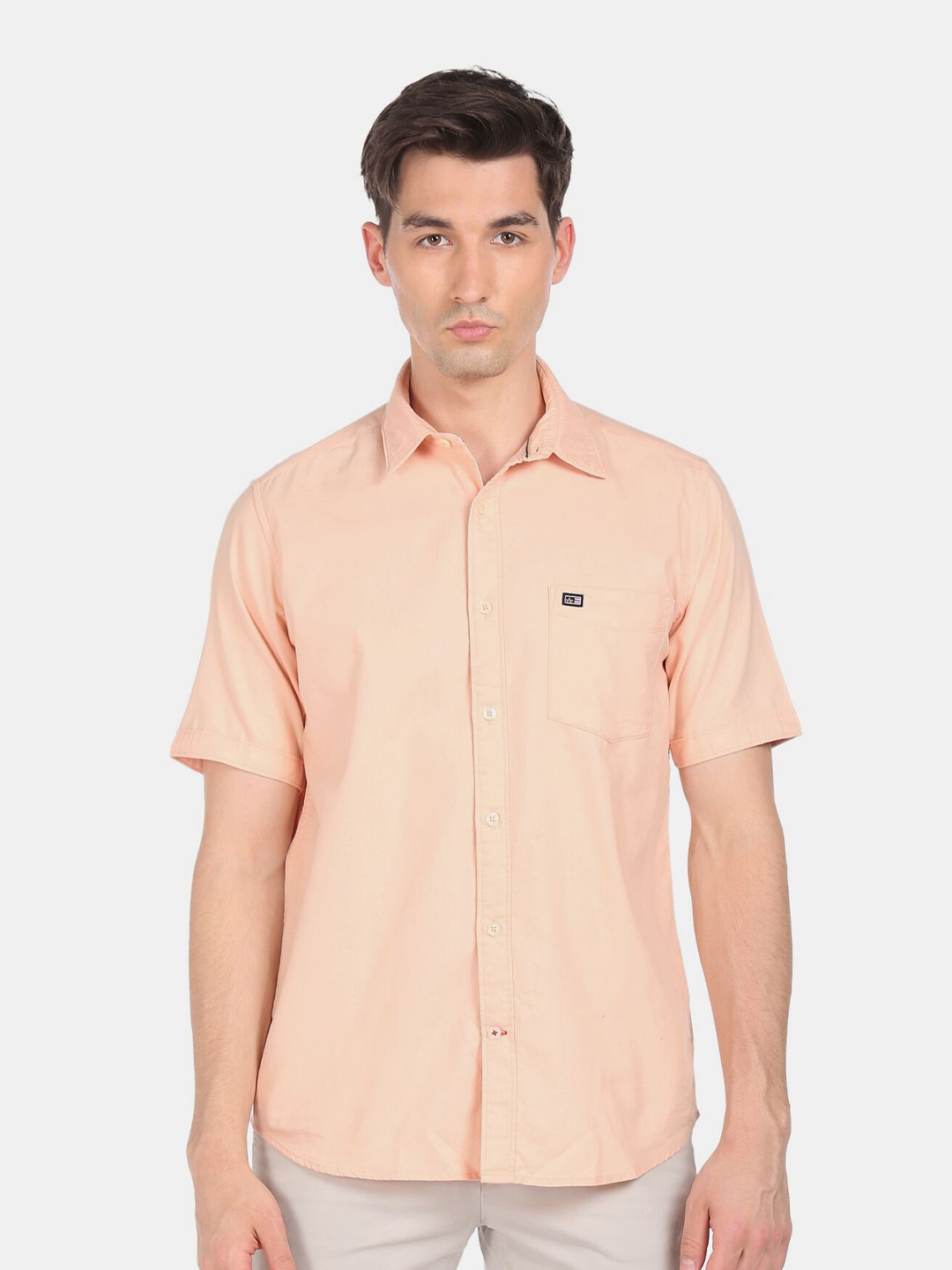 

Arrow Sport Men Orange Casual Shirt