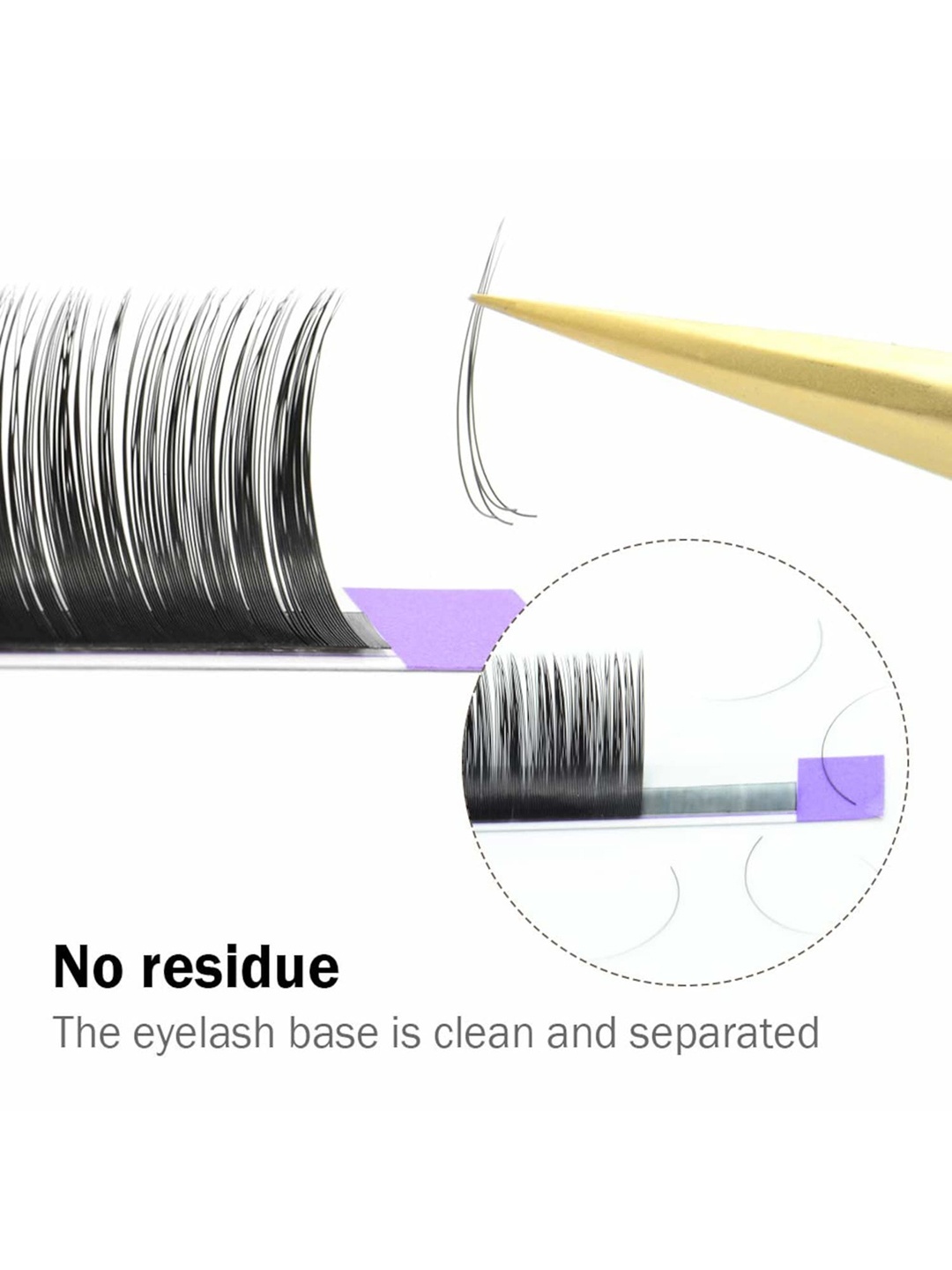 

NAGARAKU Women Black Extension Matte Synthetic 16 Rows Eye Lashes