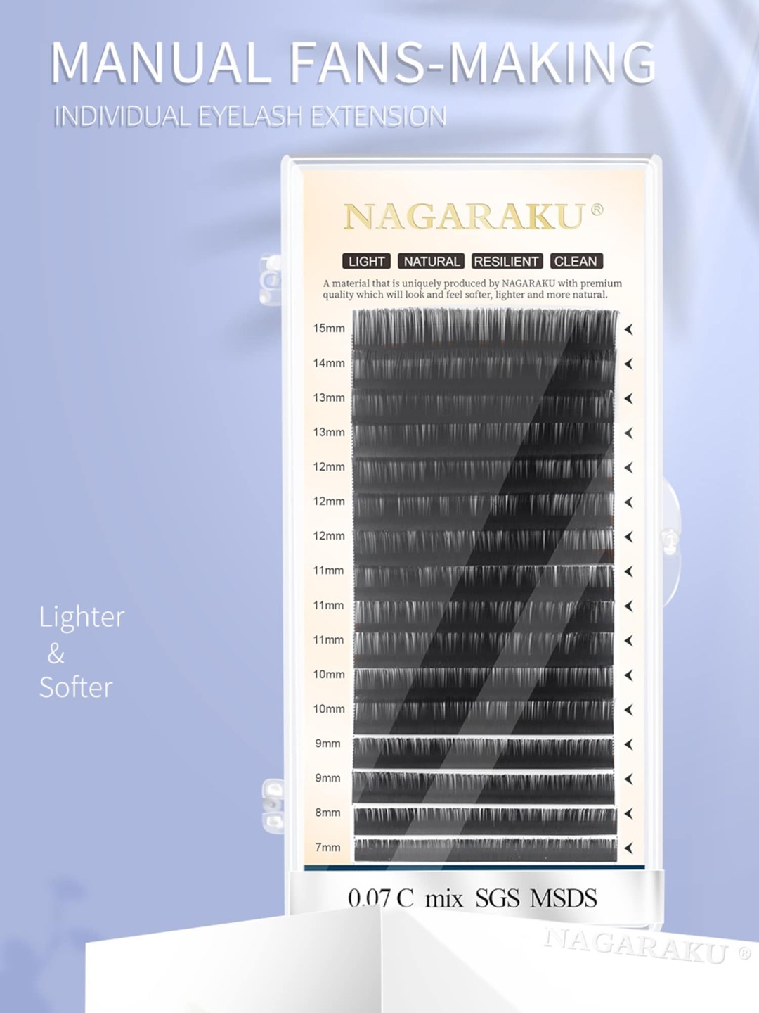 

NAGARAKU Women Black making Lashes Eyelashes