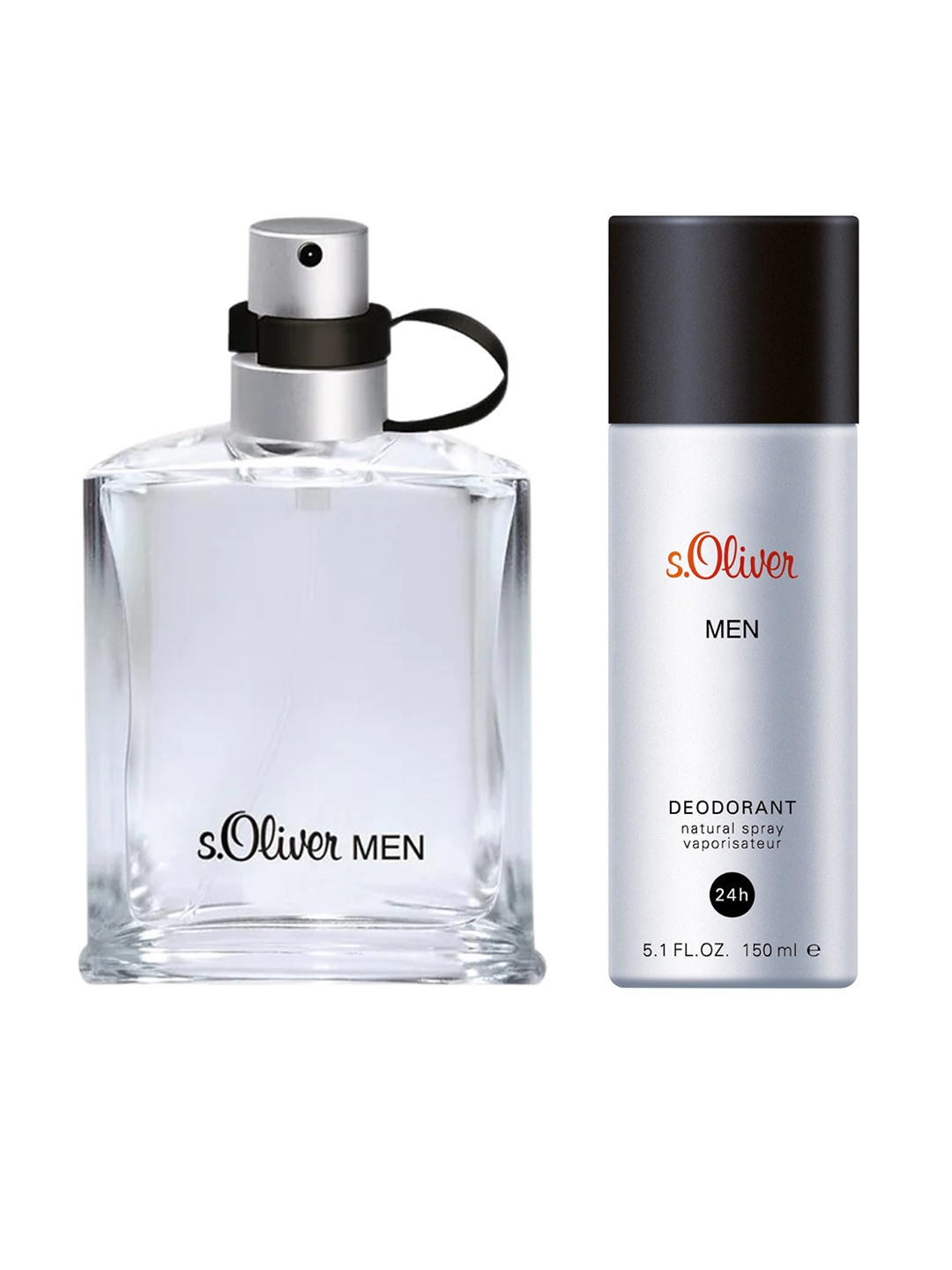 

s.Oliver Men Eau de Toilette & Deodorant Spray, Transparent