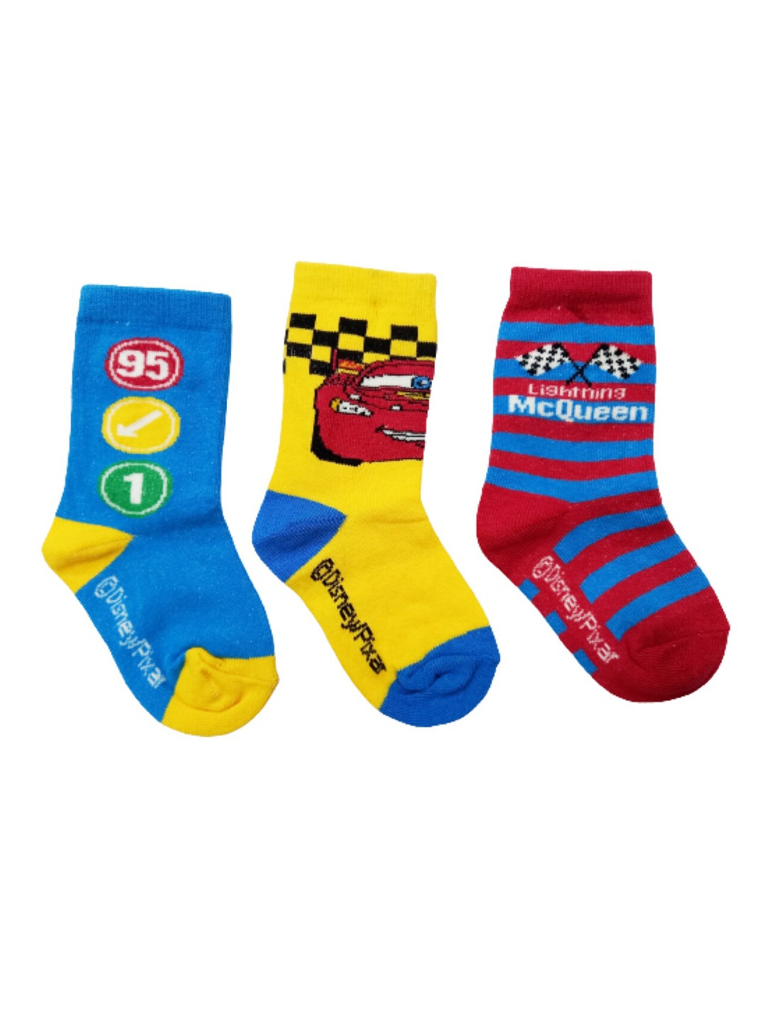 

Camey Kids Pack of 3 Assorted Ankle-Length Socks