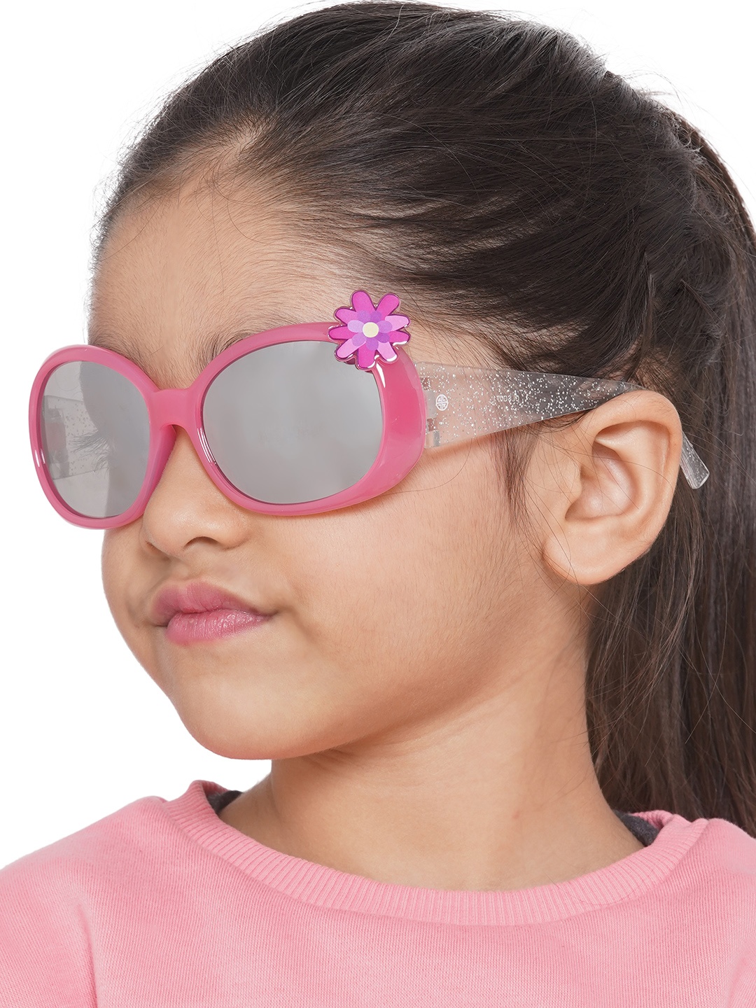 

Carlton London Girls Grey Lens & Pink Square Sunglasses CLSG071