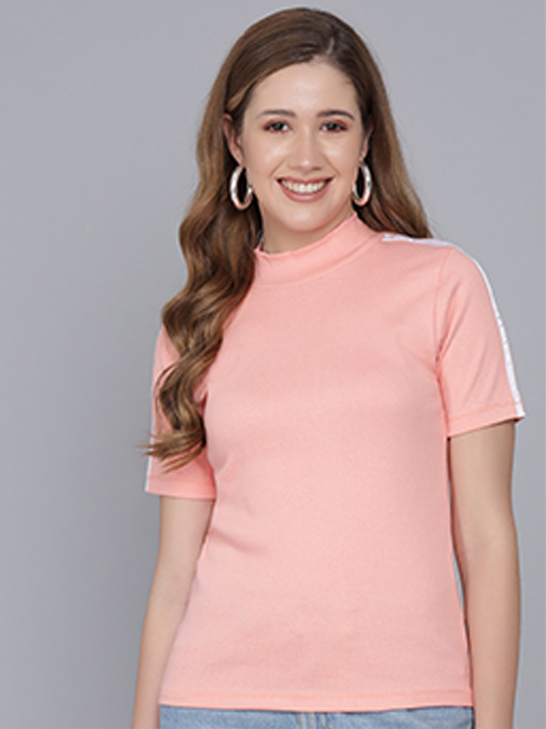 

Q-rious Coral Top