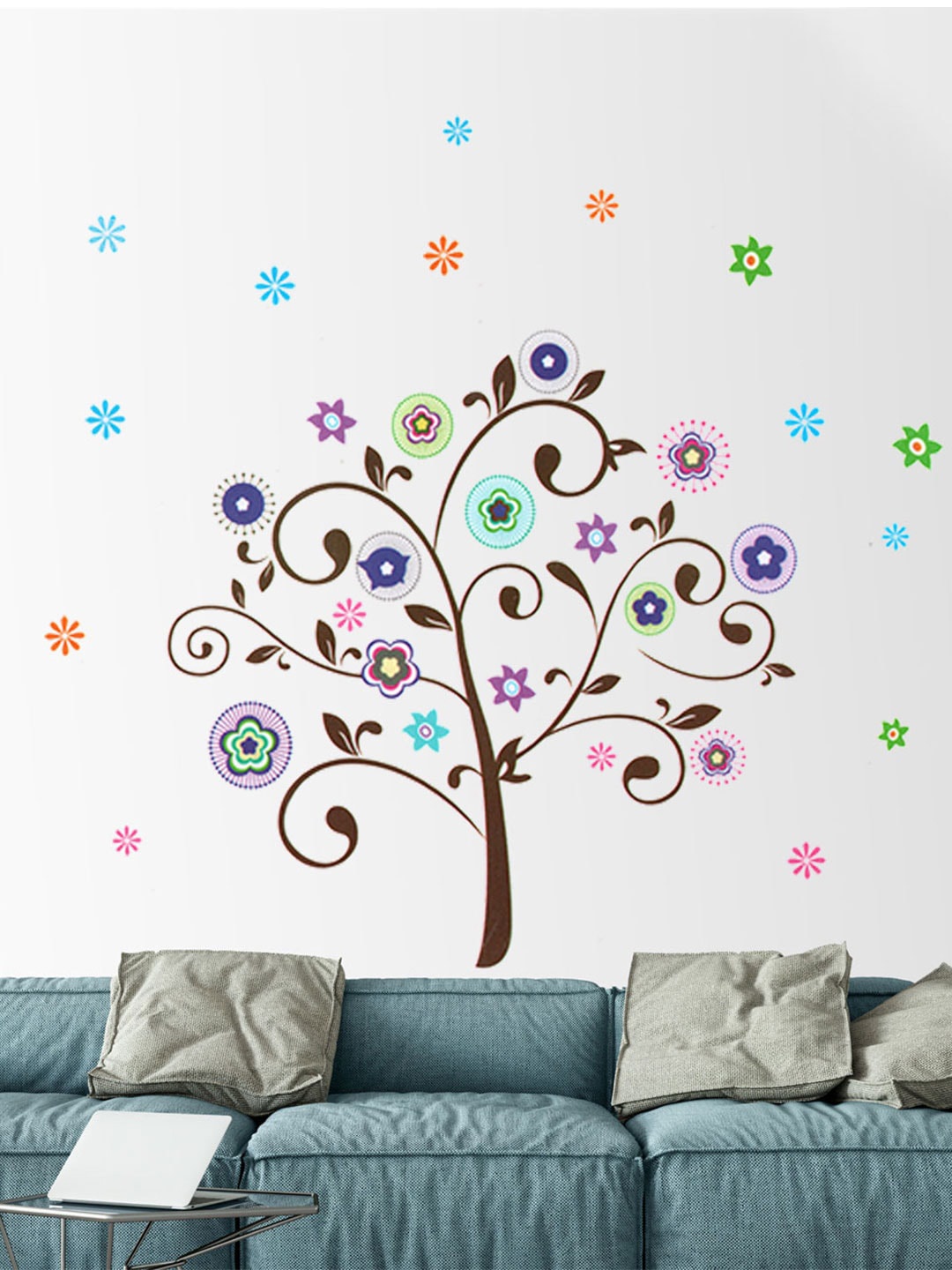 

Art Street Multi Decals and Stickers For Decor, Camel brown