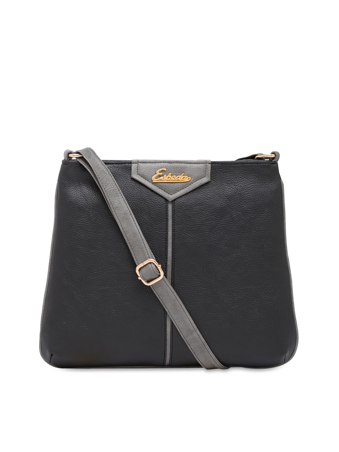 

ESBEDA Black Solid Sling Bag