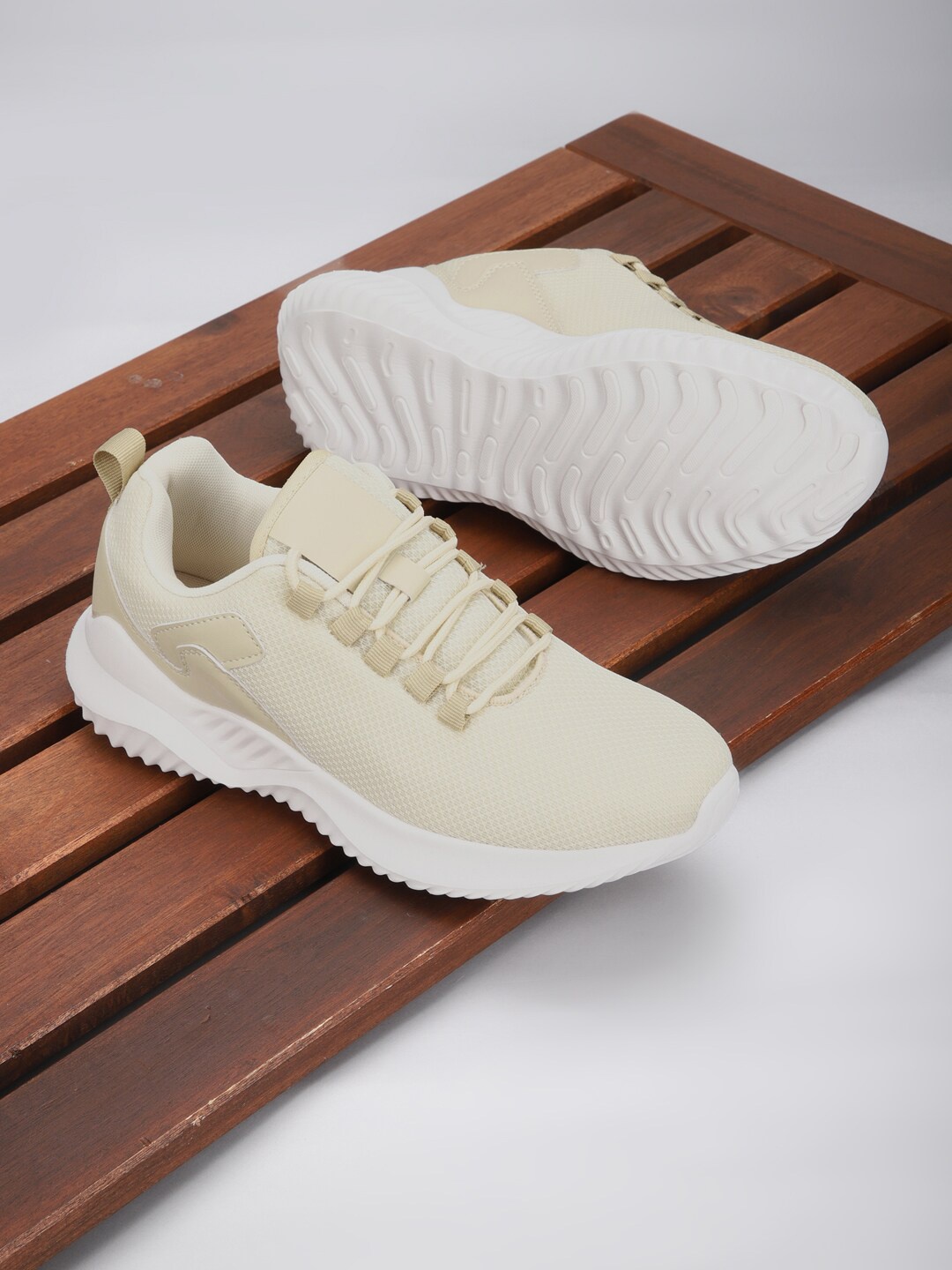 

Allen Solly Woman Women Beige PU Sneakers